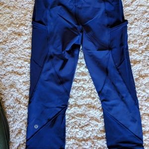 Lululemon Crop Leggings with pockets
